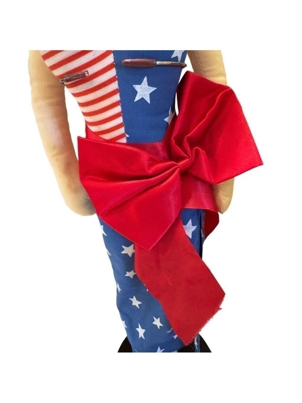 Betty Boop 1983 Patriotic Plush Rag Doll 18 Inch - Picture 5 of 7